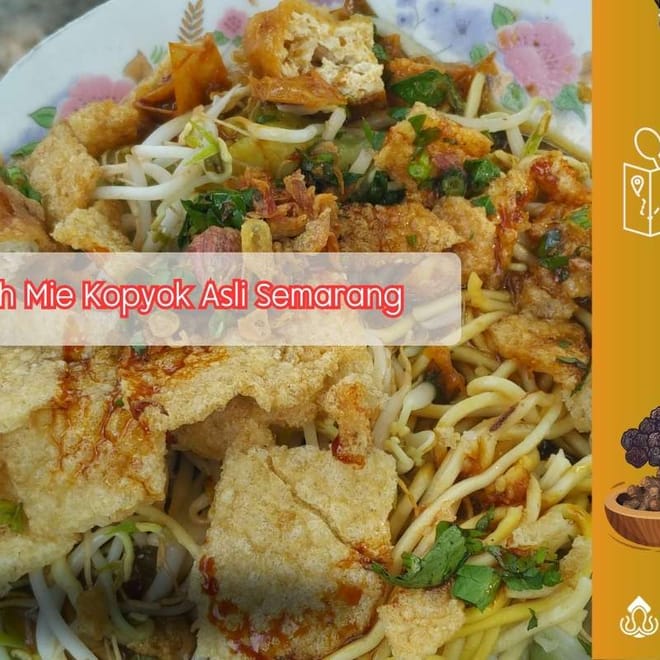 Image of: Asal Usul Mie Kopyok Semarang