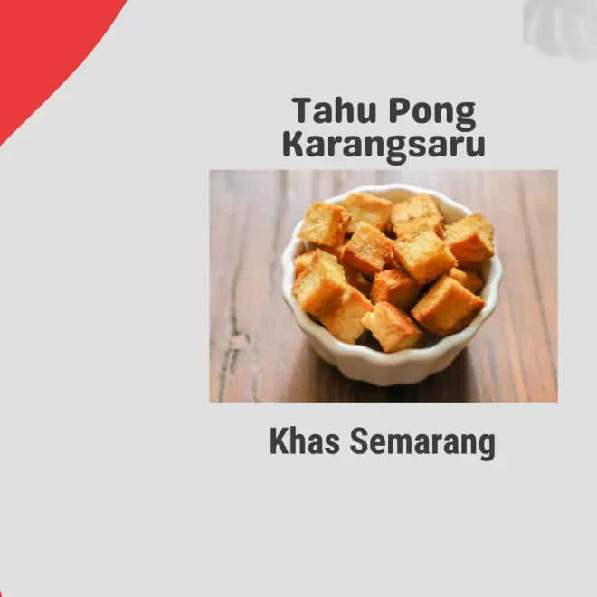 Image of: Tahu Pong Karangsaru